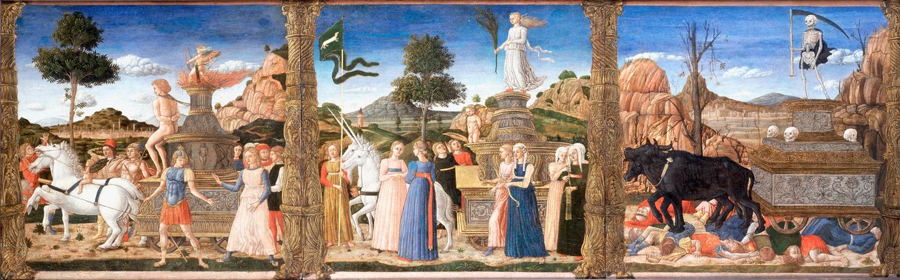 Les triomphes de Pétrarque - Girolamo da Cremona
