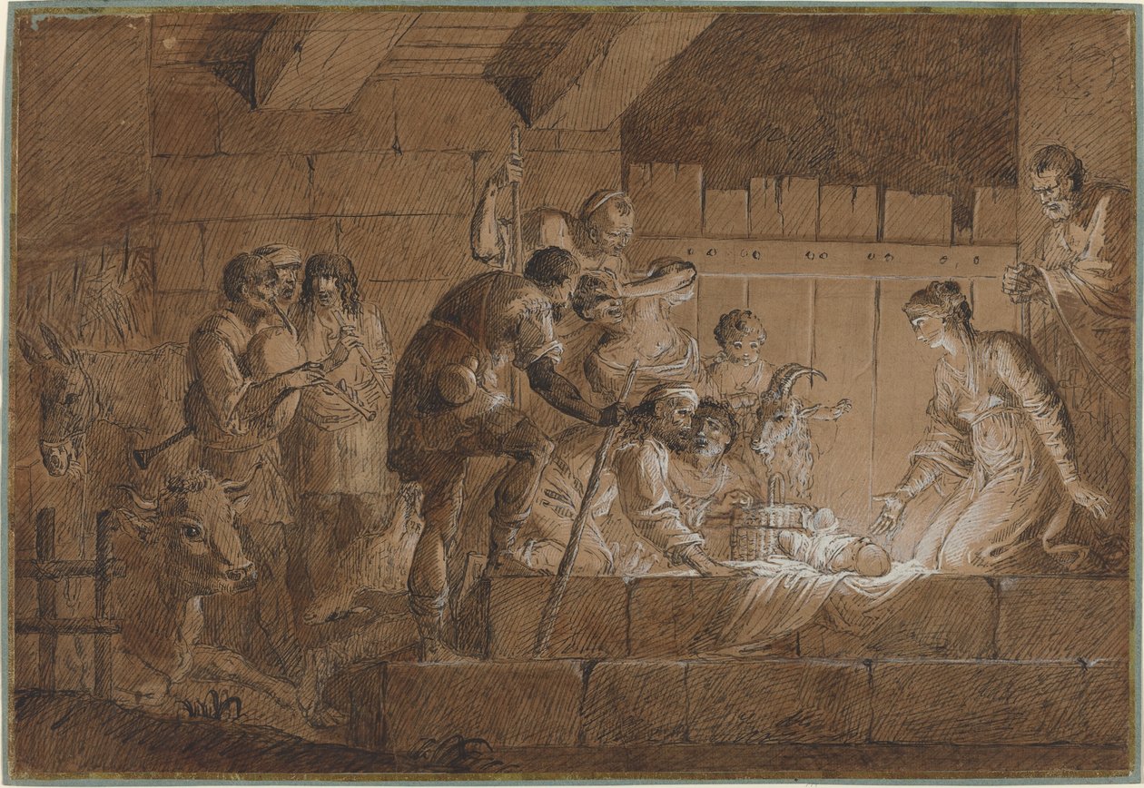 La Nativité - Giuliano Traballesi