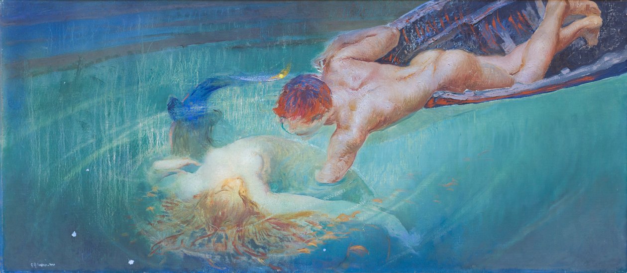 Sirène ou Abysse Vert - Giulio Aristide Sartorio