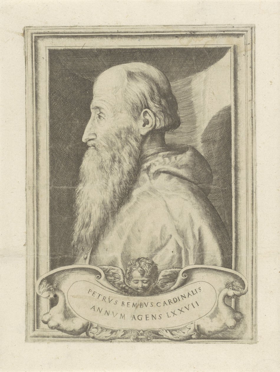 Portrait du cardinal Pietro Bembo - Giulio Bonasone