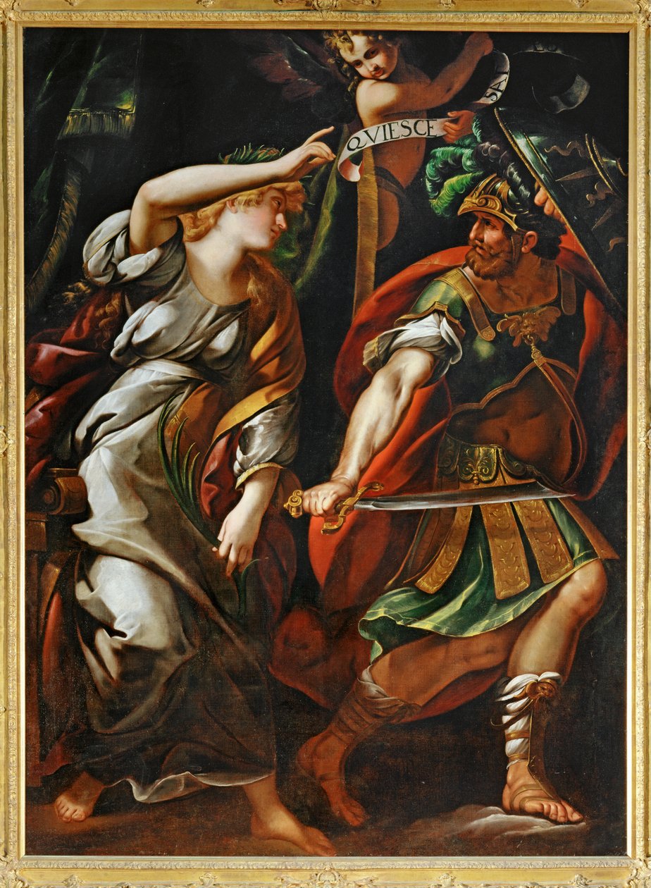 La paix chassant la guerre - Peace drives away war … - Giulio Cesare Procaccini