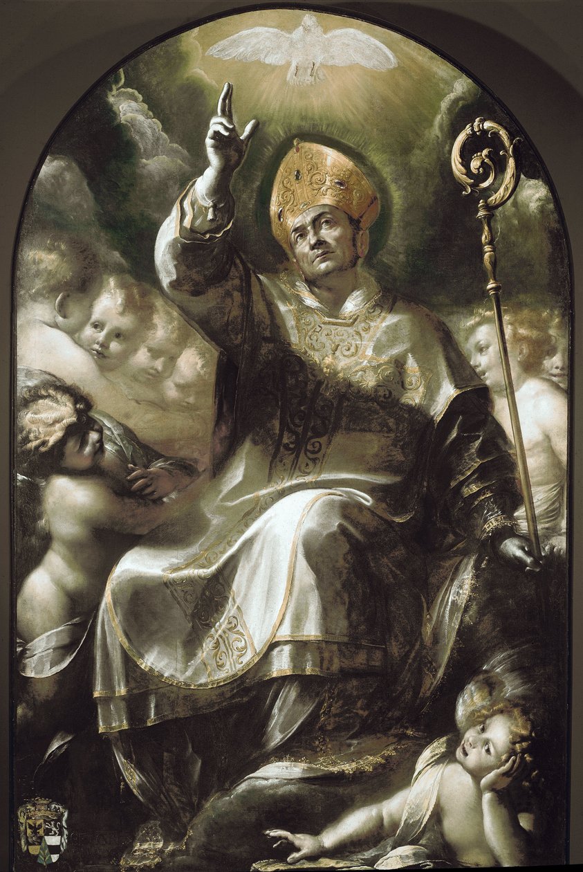 Saint Charles Borromée en gloire - Giulio Cesare Procaccini