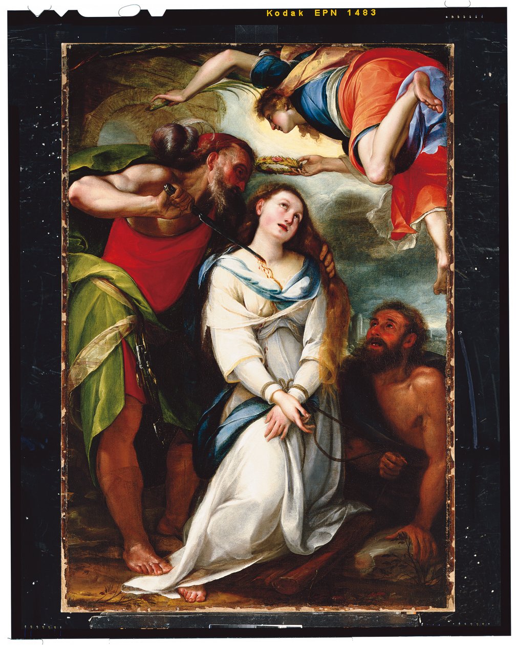 Le martyre de Sainte Agnès - Giulio Cesare Procaccini