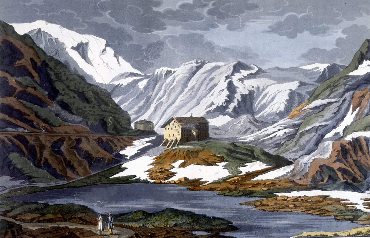 Hospice du grand Saint-Bernard en Suisse - Giulio Ferrario