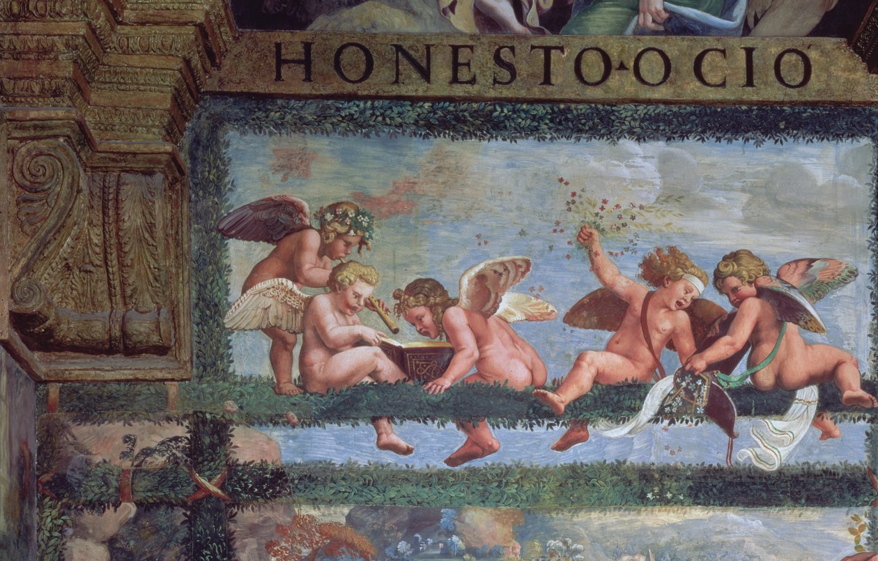Le Banquet rustique (détail) - Giulio Romano
