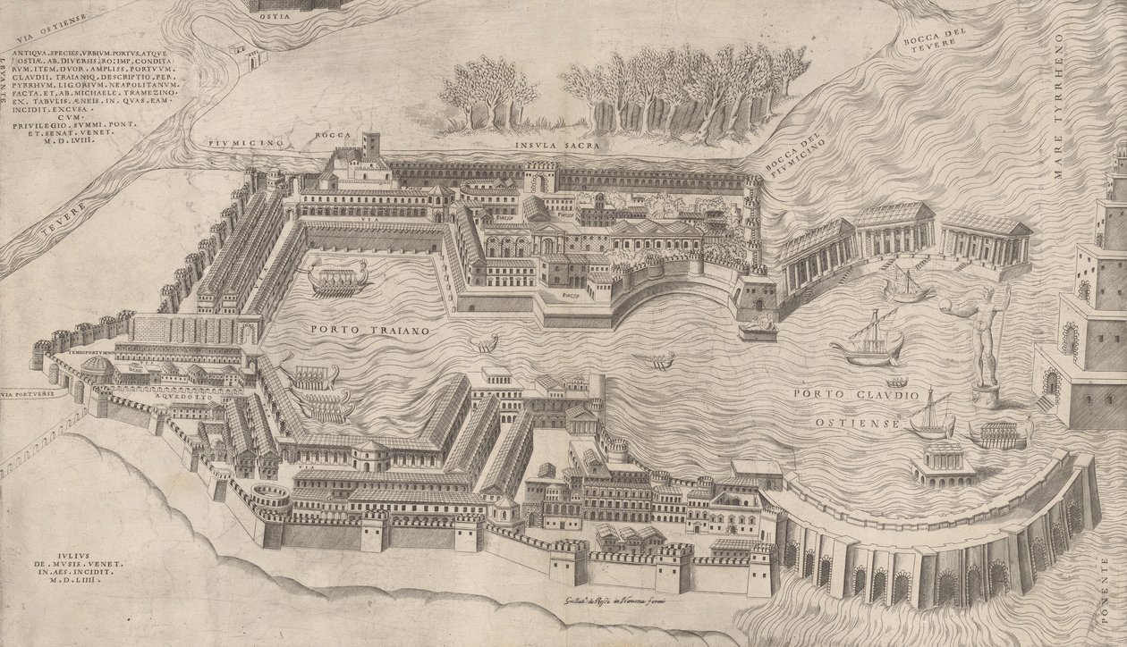 Speculum Romanae Magnificentiae: Vue à vol d