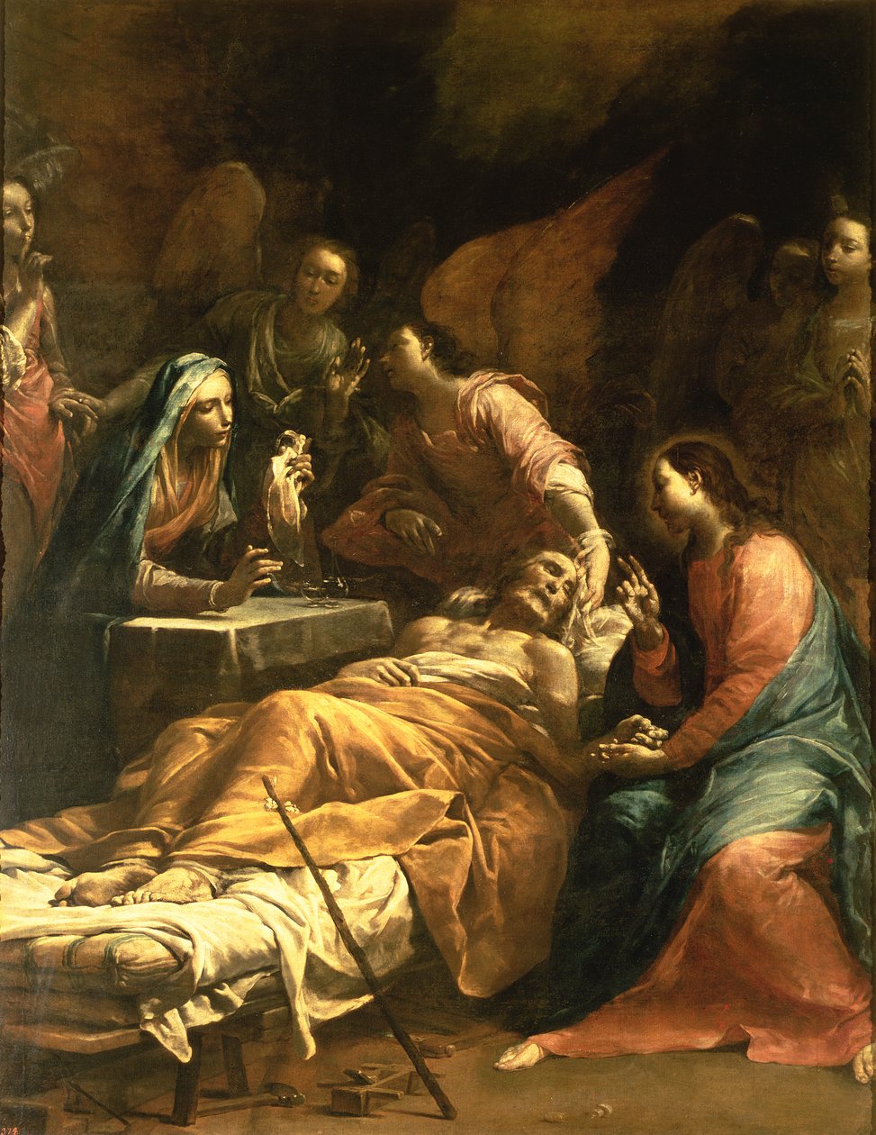 La Mort de Saint Joseph, vers 1712 - Giuseppe Maria Crespi