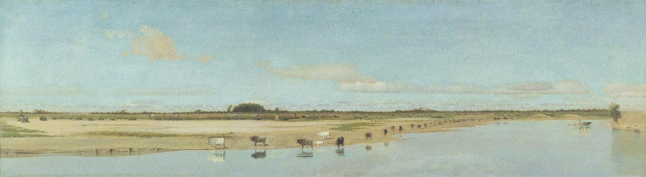 La rivière Ofanto - Giuseppe de Nittis