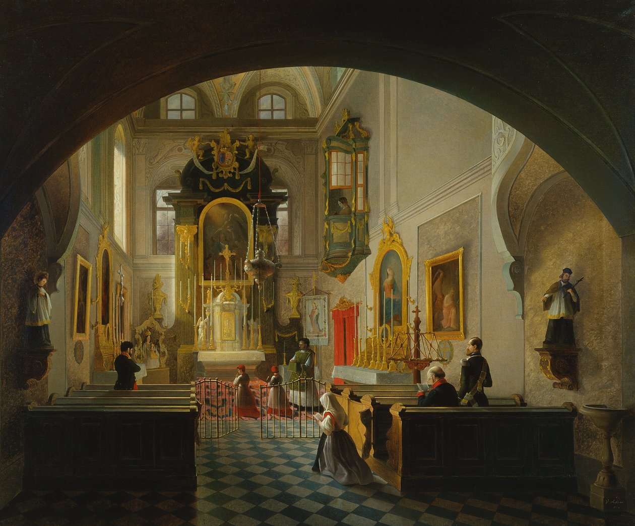 Intérieur d