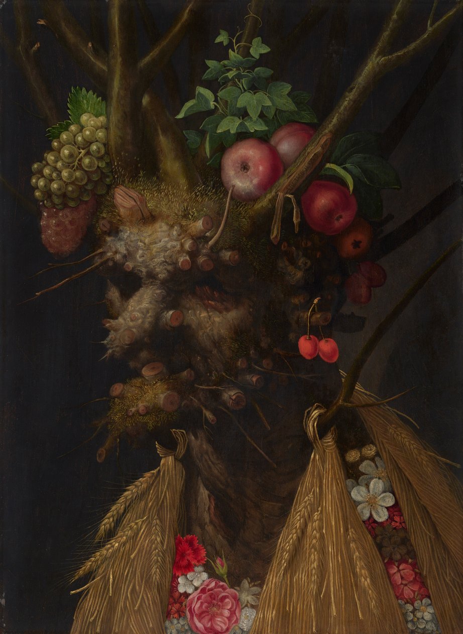 Les quatre saisons dans une seule tête - Giuseppe Arcimboldo