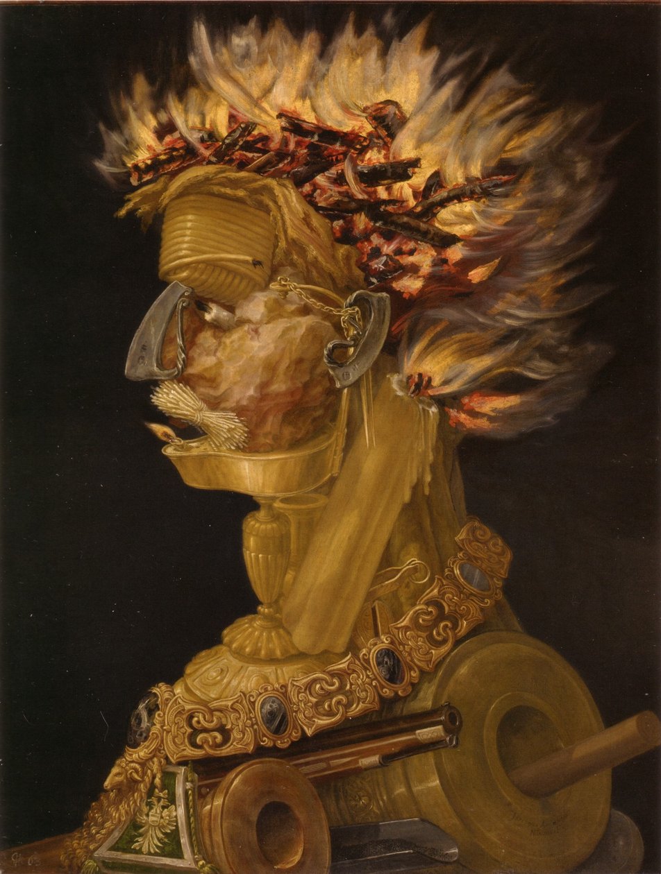 French : Feu Feu - Giuseppe Arcimboldo