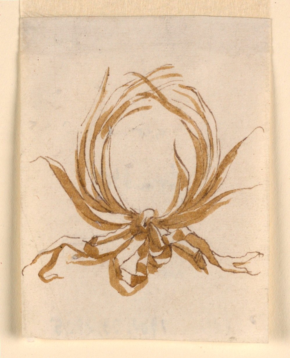 Cadre Circulaire de Branches Attachées avec un Ruban - Giuseppe Bernardino Bison