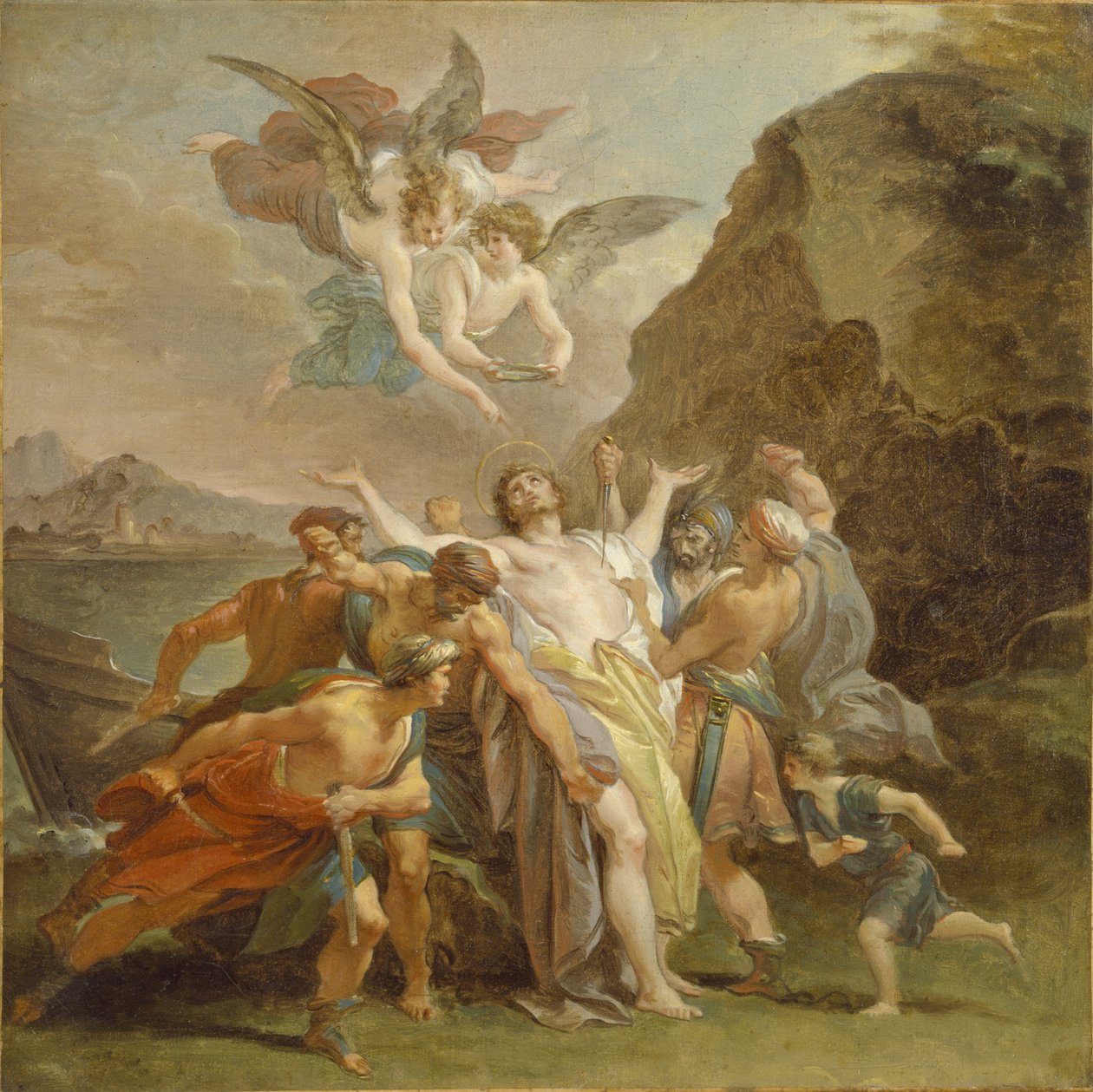 Le martyre du bienheureux Signoretto Alliata - Giuseppe Cades