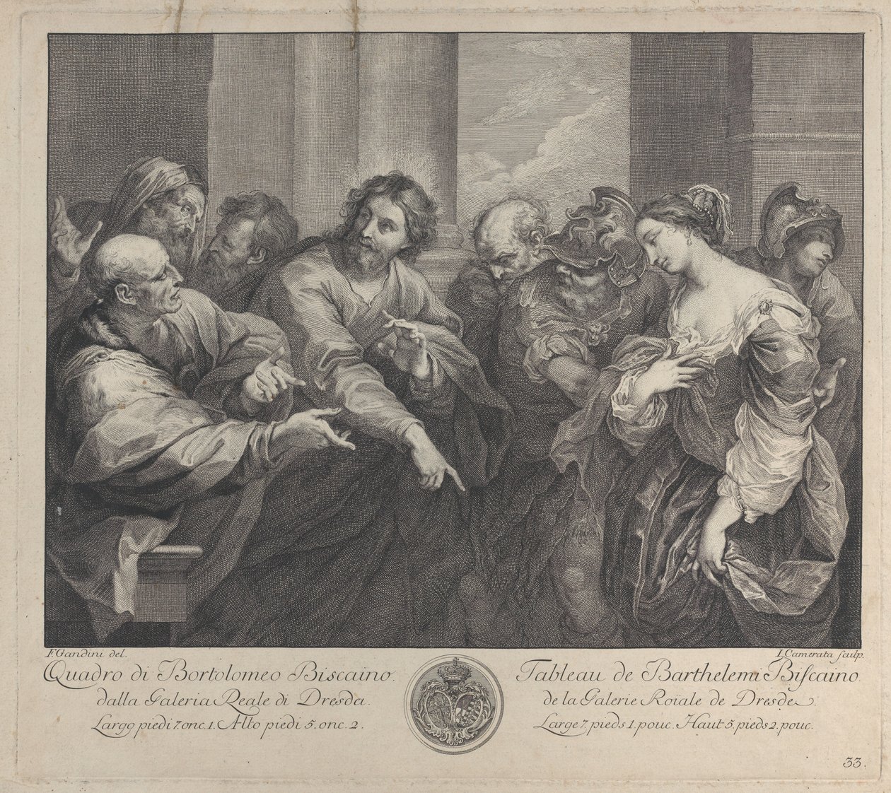 Le Christ et la femme prise en flagrant délit d