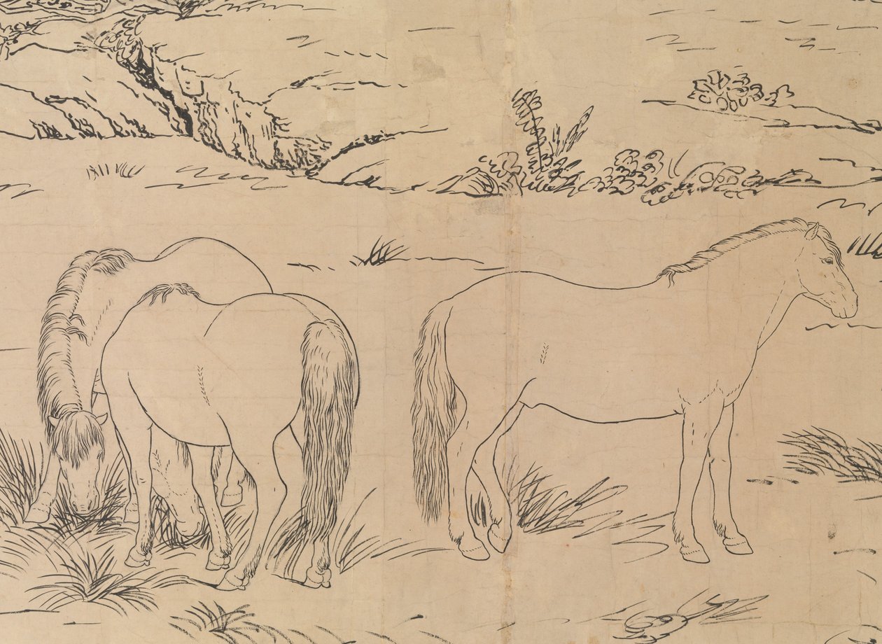 Cent chevaux - Giuseppe Castiglione