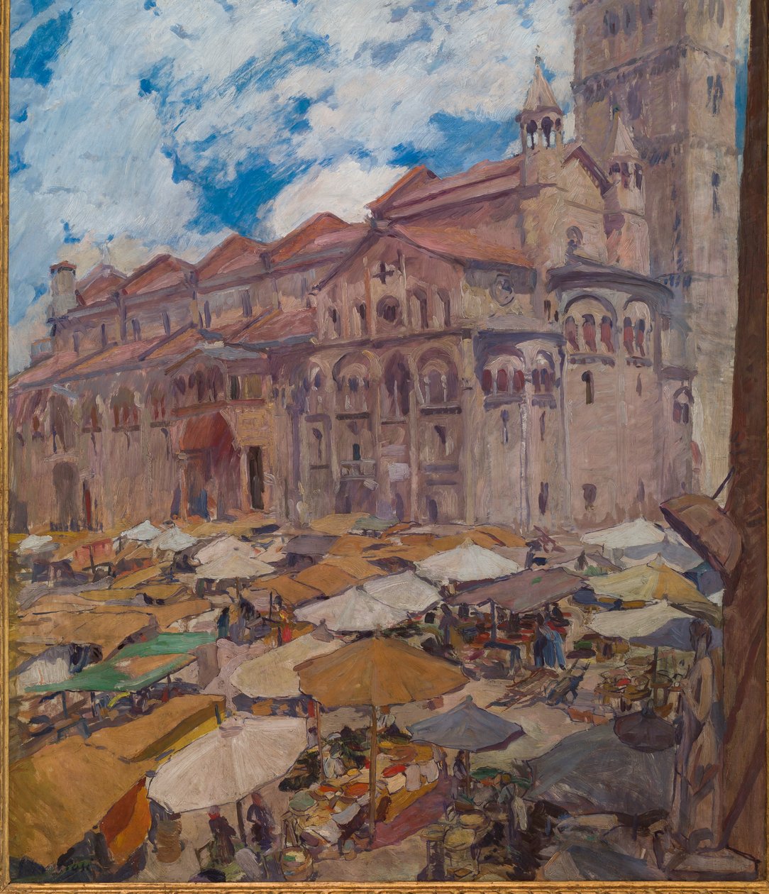 Grande Place à Modène - Giuseppe Graziosi