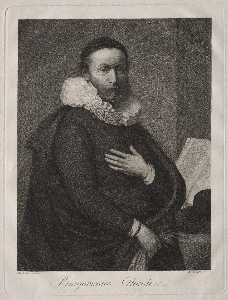 Le Bourgmestre hollandais - Giuseppe Longhi