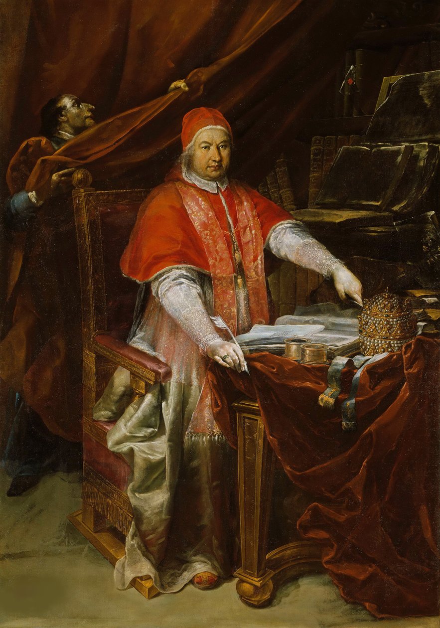 Portrait du pape Benoît XIV 1675-1758, 1740 - Giuseppe Maria Crespi