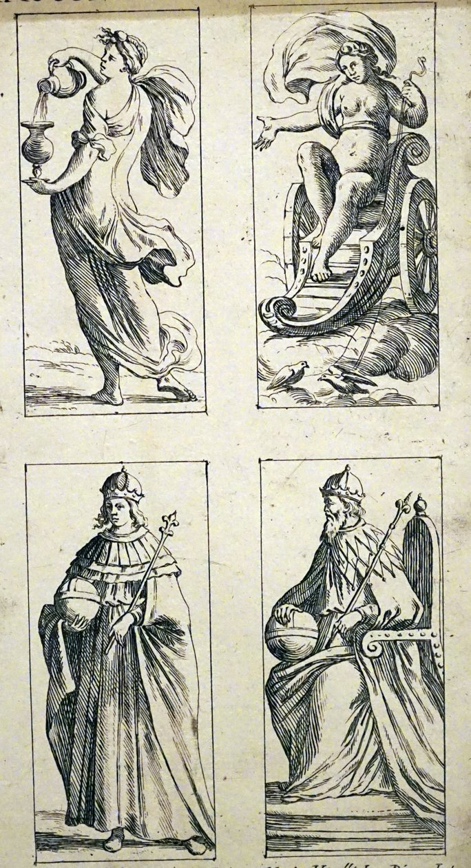 Cartes de tarot du XVIIe siècle par Giuseppe Maria Mitelli - Giuseppe Maria Mitelli