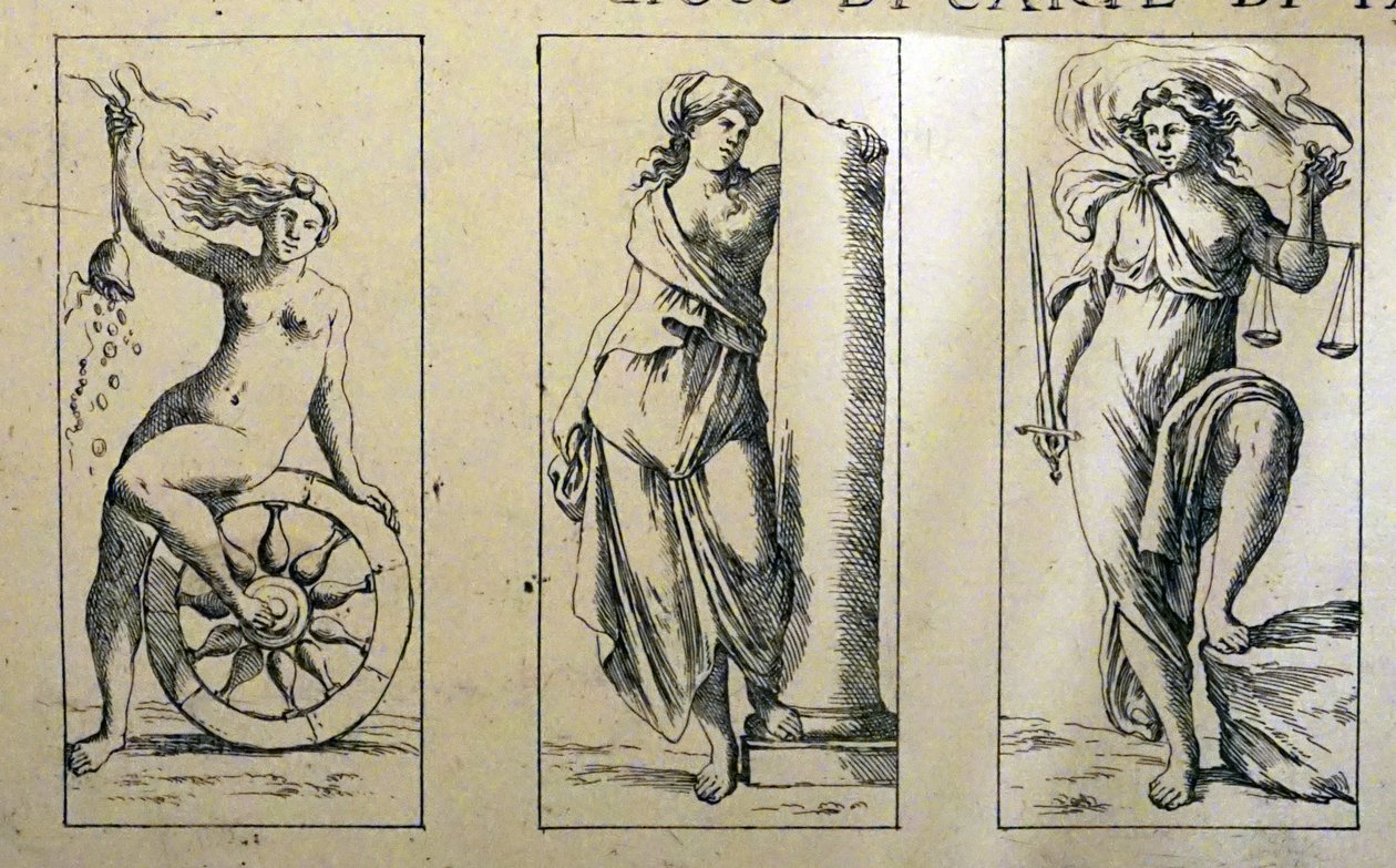 Cartes de tarot du XVIIe siècle par Giuseppe Maria Mitelli - Giuseppe Maria Mitelli