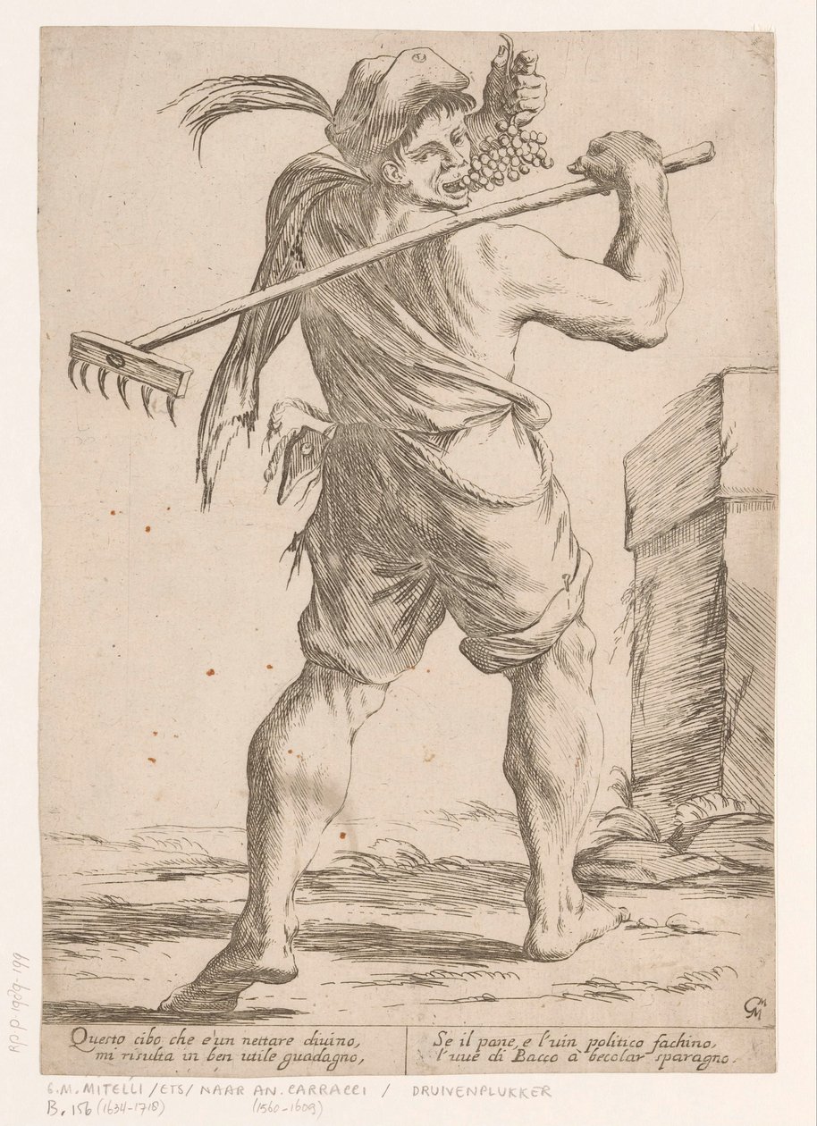 Vendangeur - Giuseppe Maria Mitelli