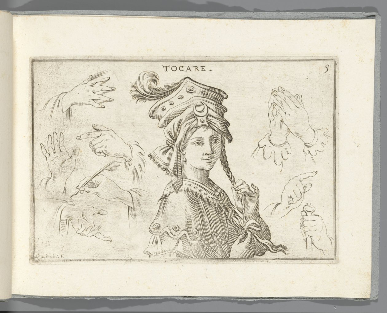 Toucher - Giuseppe Maria Mitelli