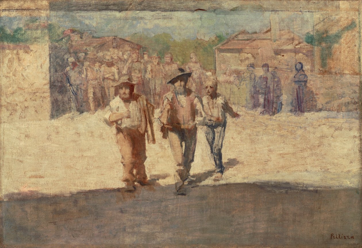 Les Ambassadeurs de la Faim - Giuseppe Pellizza da Volpedo