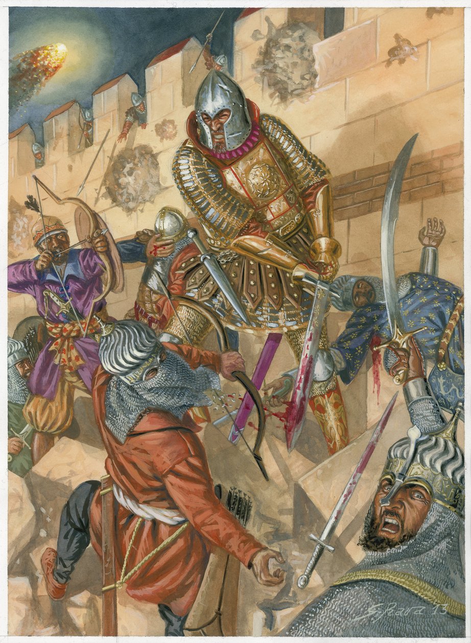 Mort de Constantin XI Paléologue et chute de Constantinople - Giuseppe Rava