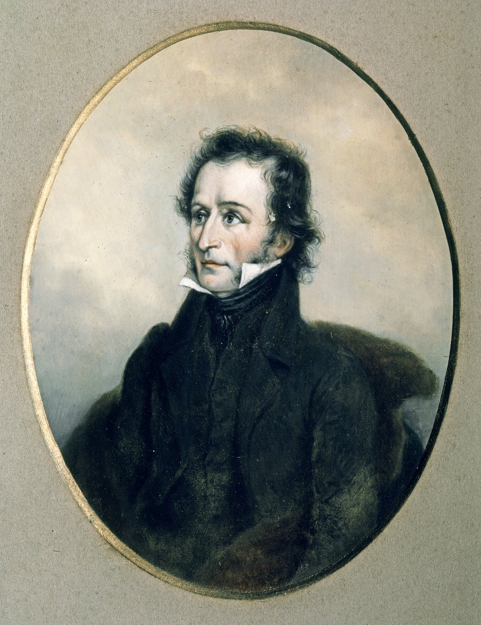 Portrait de Niccolo Paganini - Giuseppe Rossi