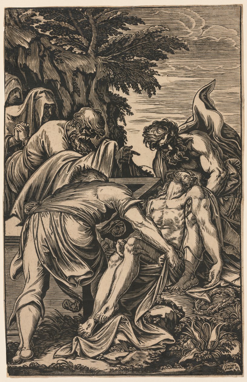 Mise au tombeau du Christ - Giuseppe Scolari