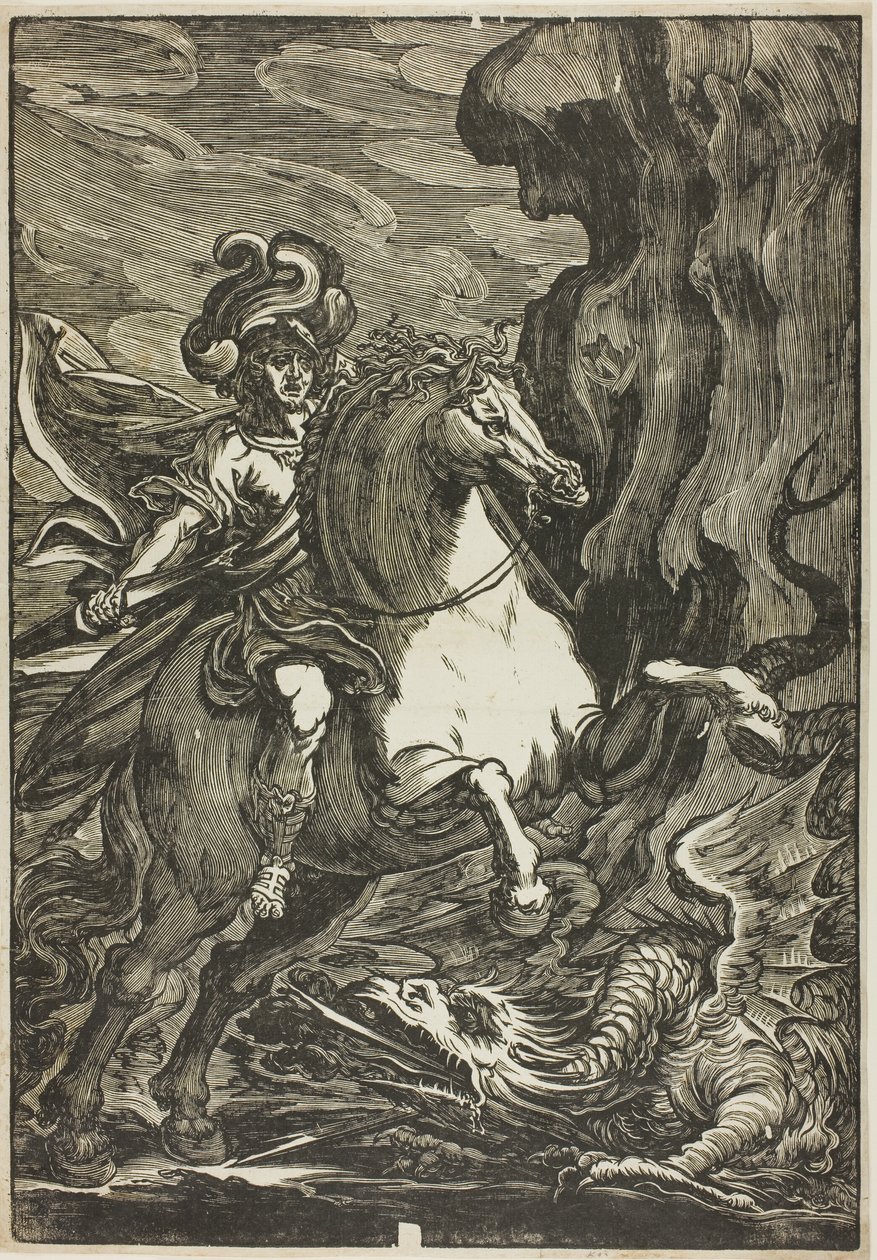 Saint Georges et le Dragon von Giuseppe Scolari