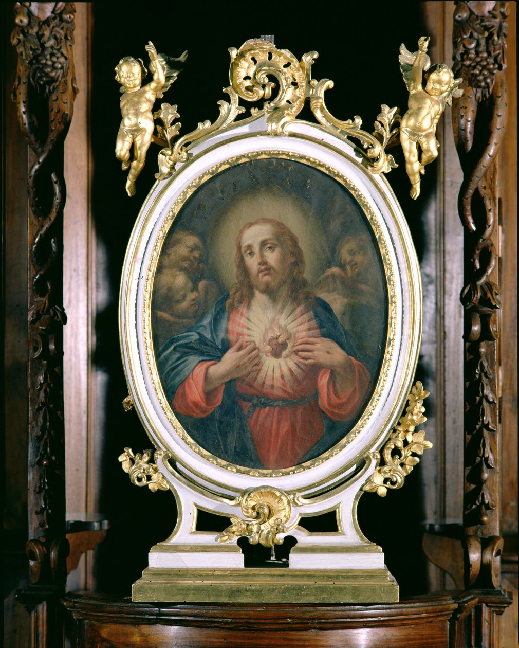 Le Sacré-Cœur du Christ, de la chapelle du pensionnat, 1766 - Giuseppe Varotti