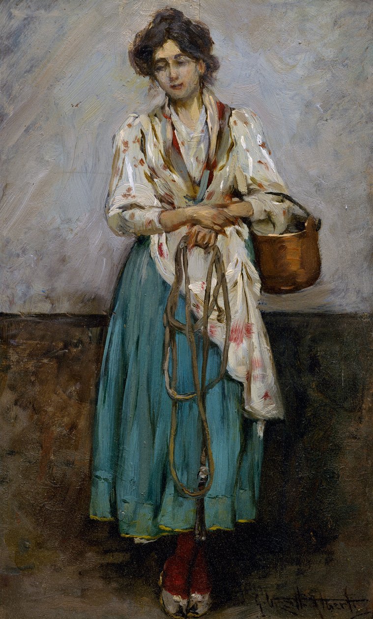 Blanchisseuse - Giuseppe Vizzotto Alberti