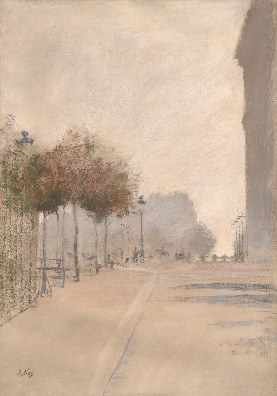 Vue de Paris - Giuseppe de Nittis