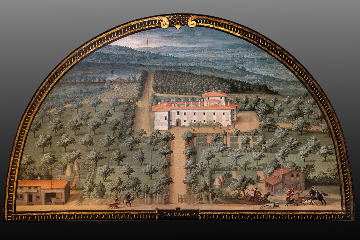 la villa Médicis La Magia - Giusto Utens
