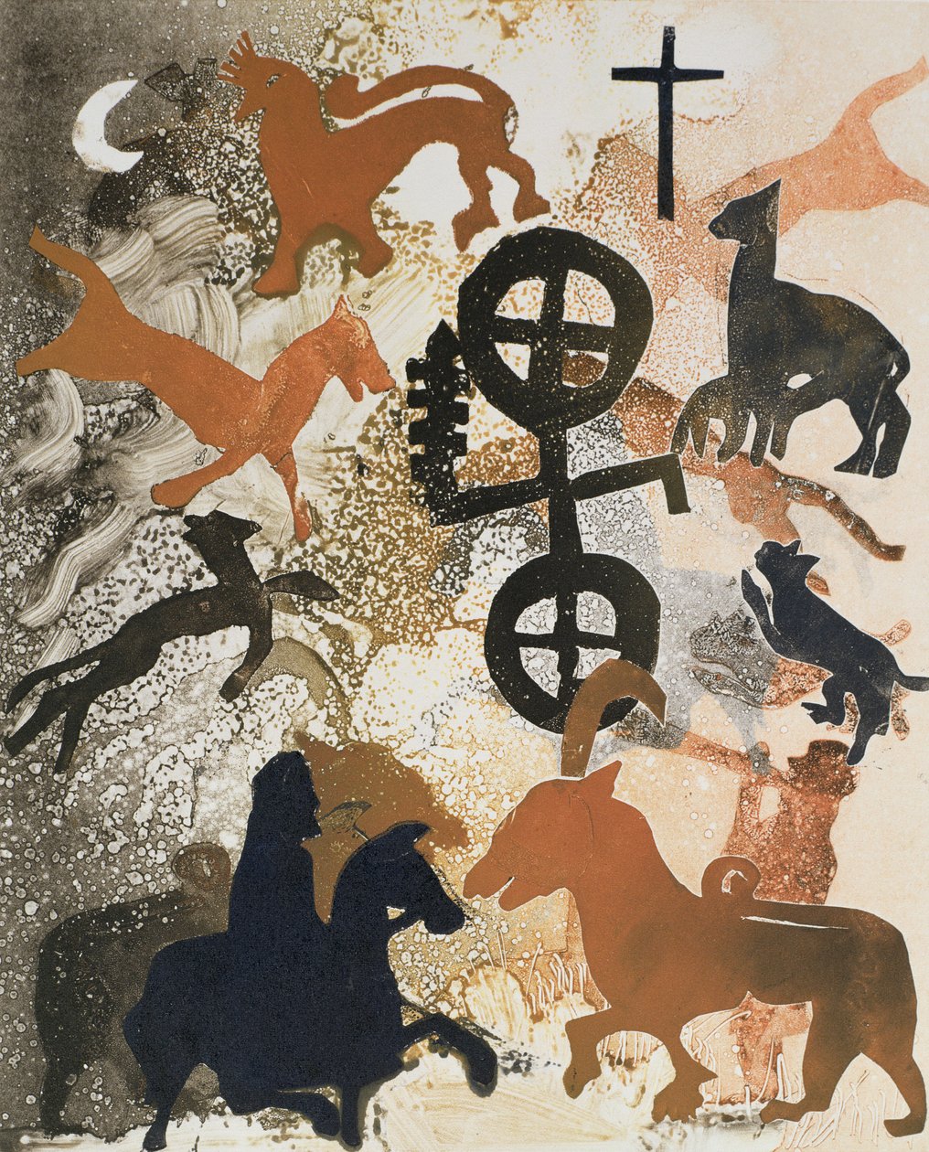 Symboles pictes de pierre, 1995 - Gloria Wallington