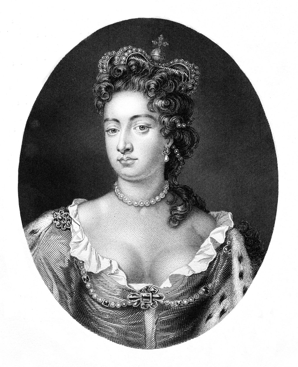 Anne Reine de Grande-Bretagne - Godfrey Kneller