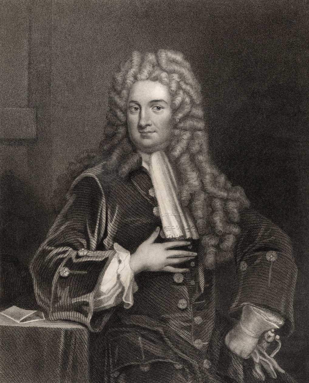 John Radcliffe, gravé par H. Cook, de 