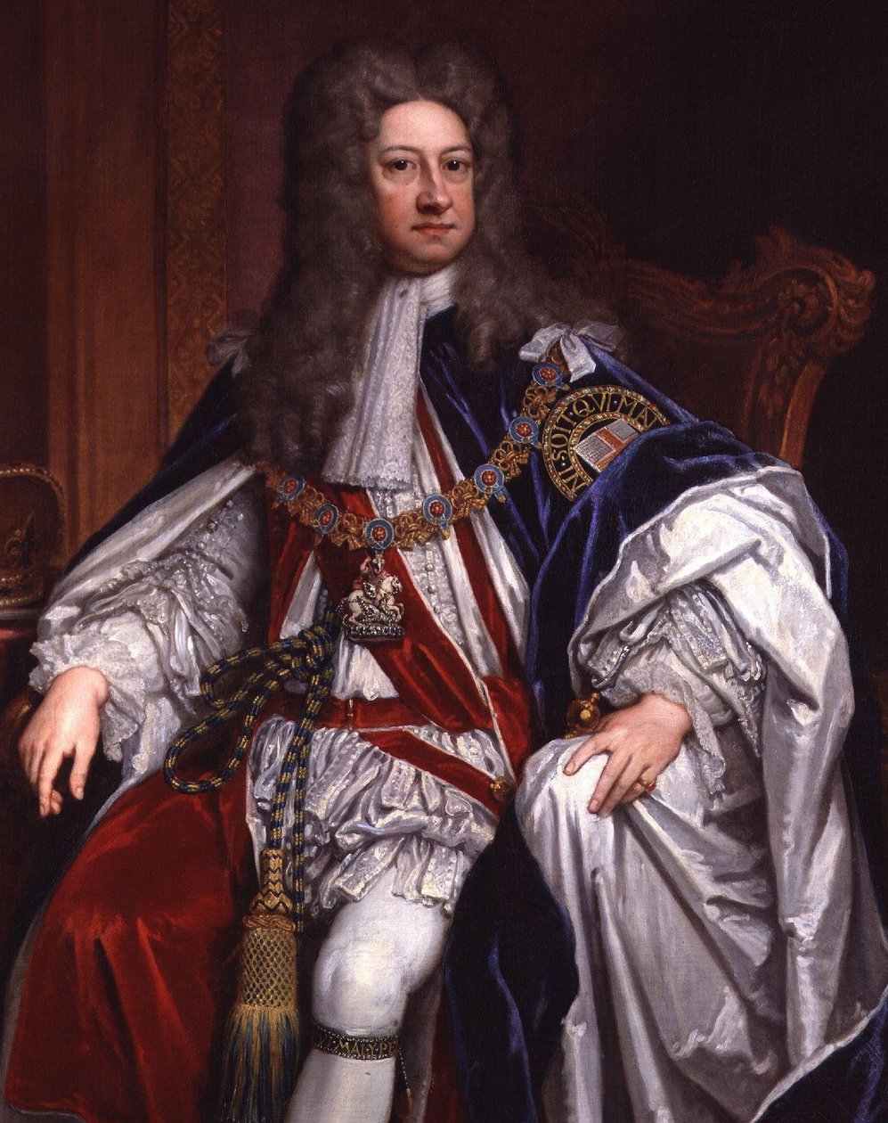 Le roi George I - Godfrey Kneller