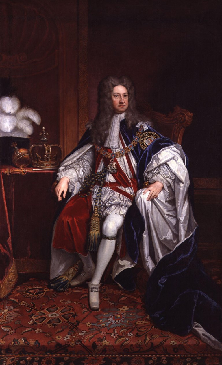 Le roi George I - Godfrey Kneller