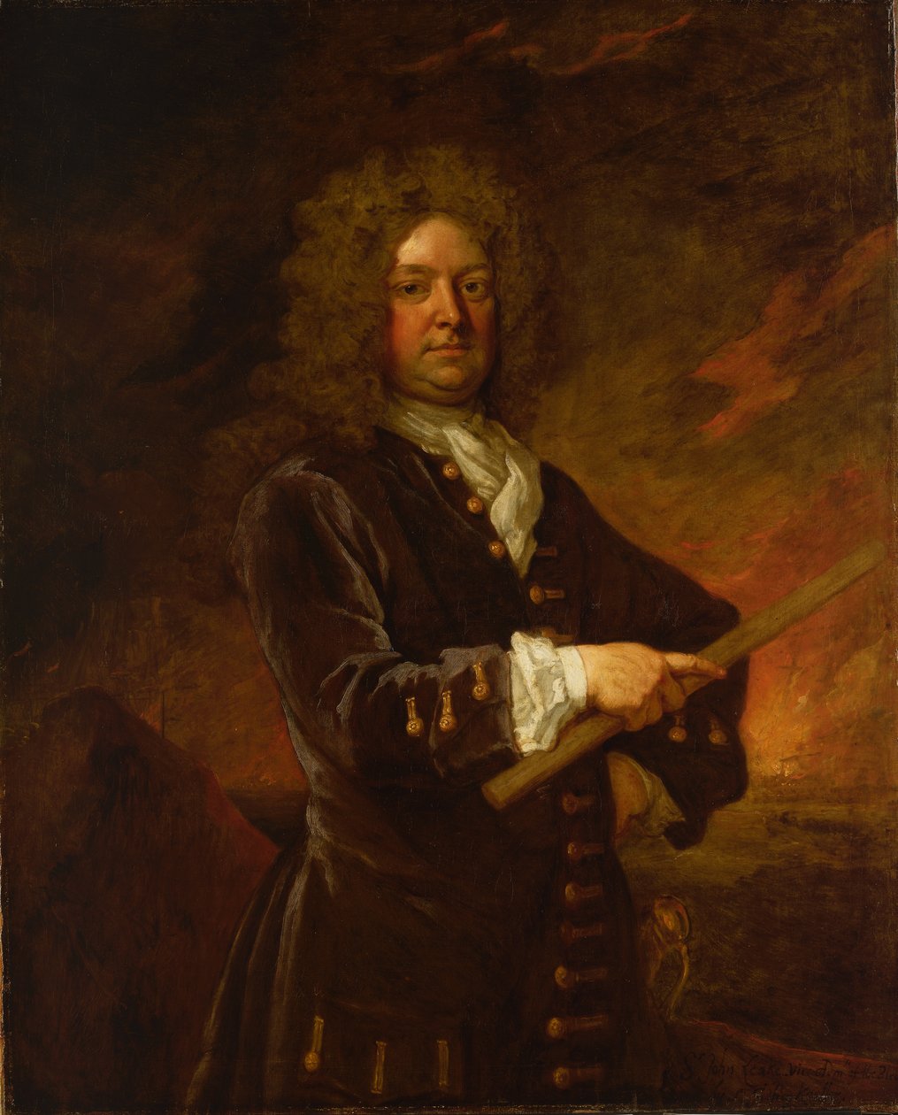 Vice-amiral Sir John Leake (1656-1720), fin du XVIIe au début du XVIIIe siècle - Godfrey Kneller