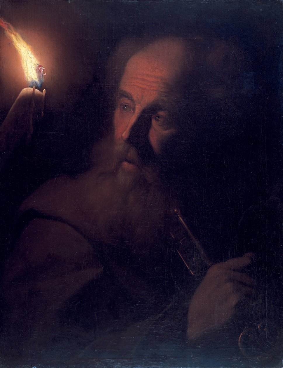 Saint Pierre à la Chandelle, c.1700-06 - Godfried Schalcken
