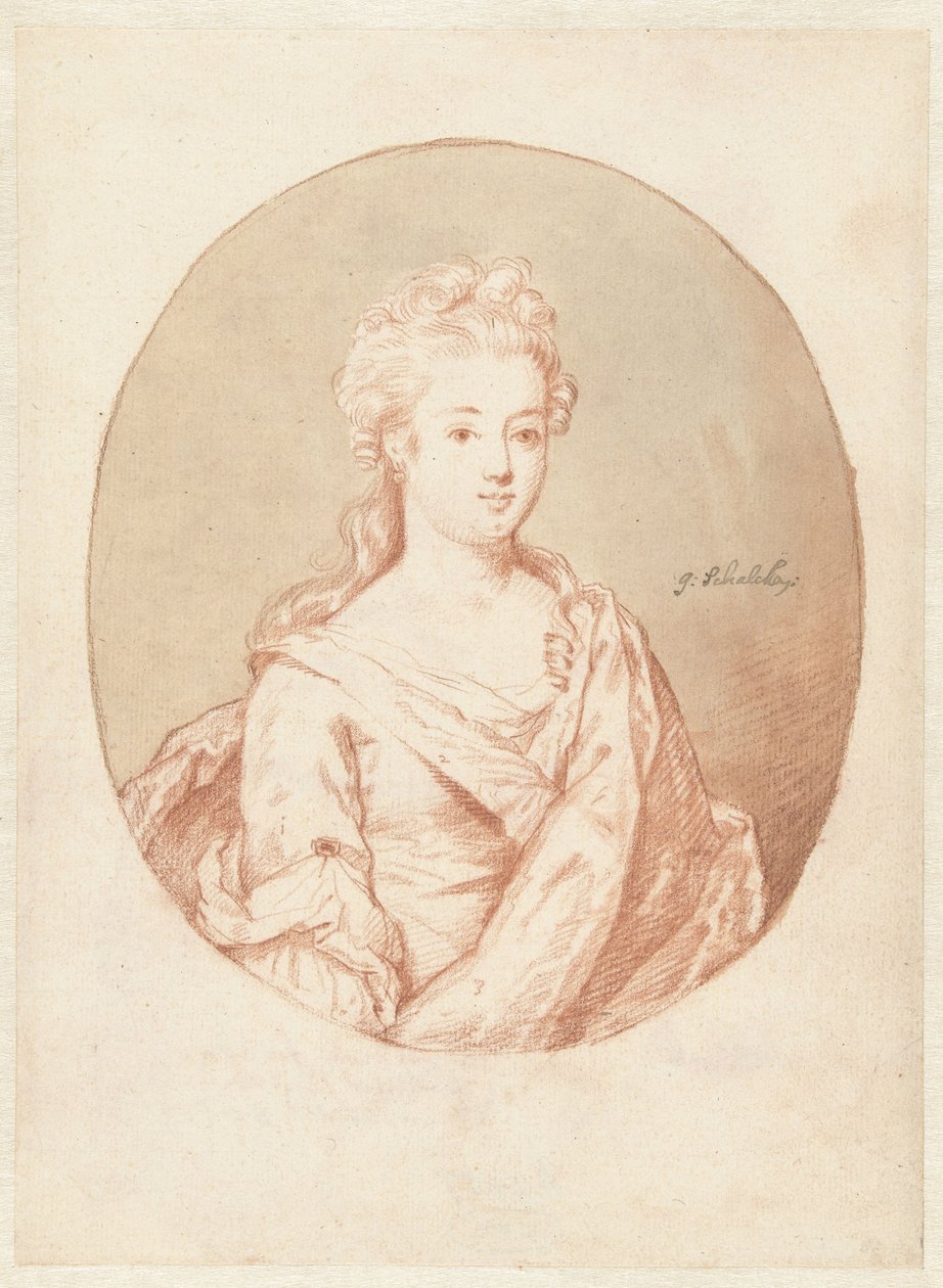 Buste de jeune femme - Godfried Schalcken