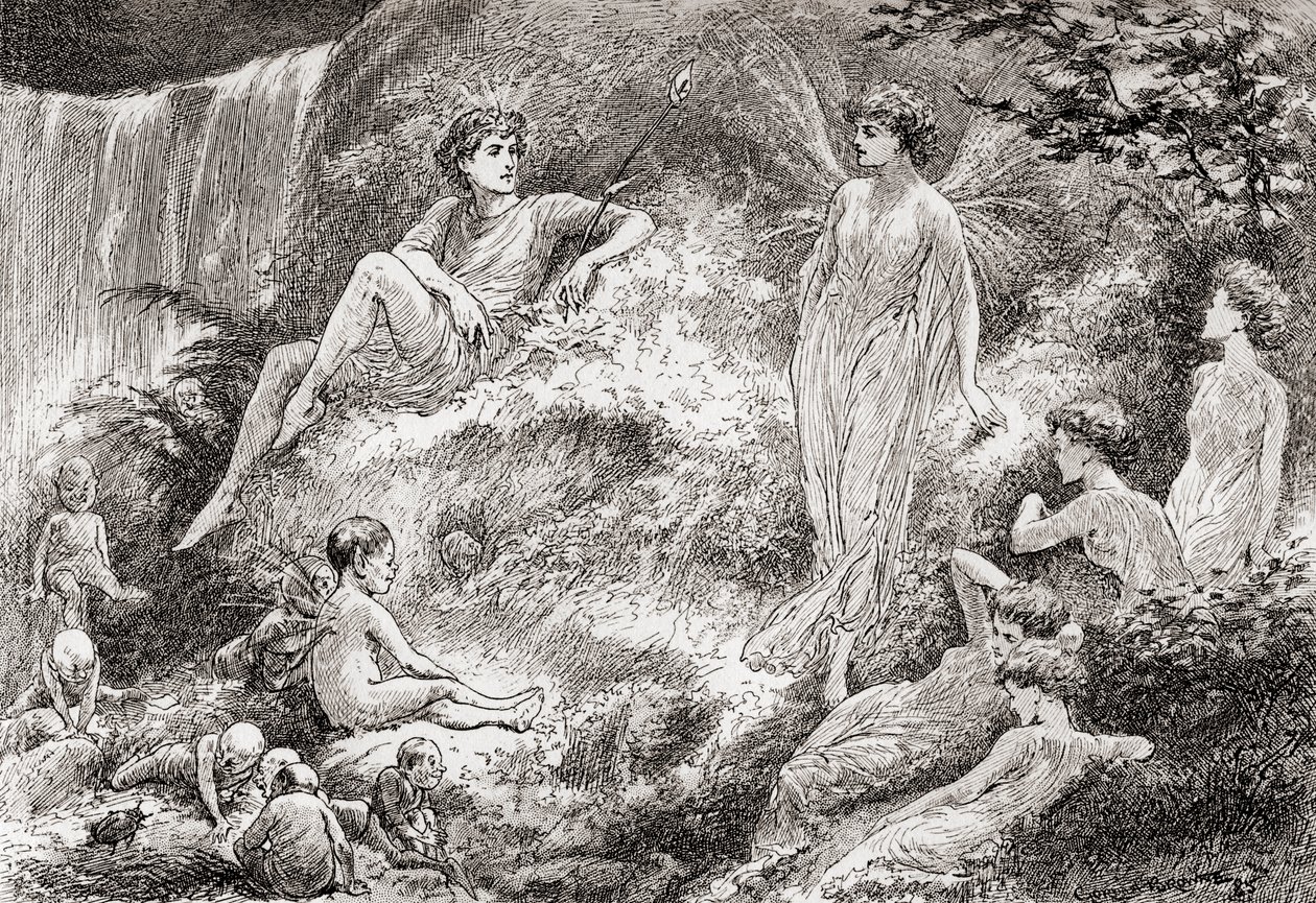 Scène de la pièce de William Shakespeare, Le Songe d