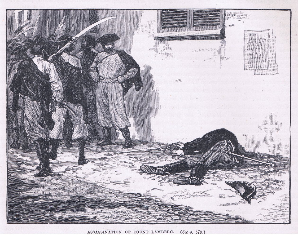Assassinat du comte Lamberg AD 1849 - Gordon Frederick Browne