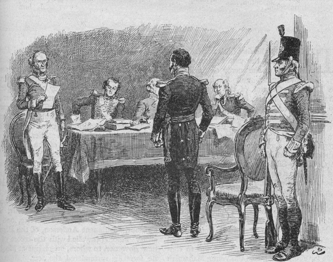 Le général Whitelocke jugé par cour martiale, 1902 - Gordon Frederick Browne