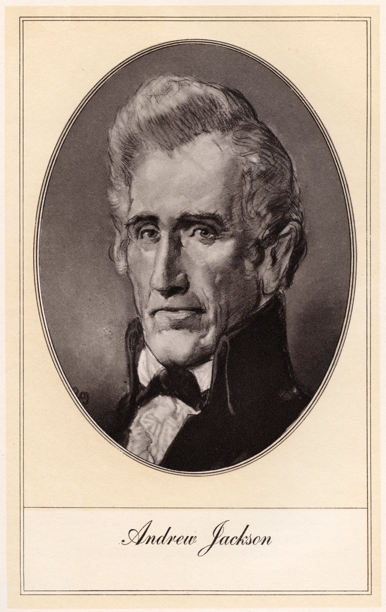 Andrew Jackson, septième président des États-Unis, début du 20ème siècle - Gordon Ross