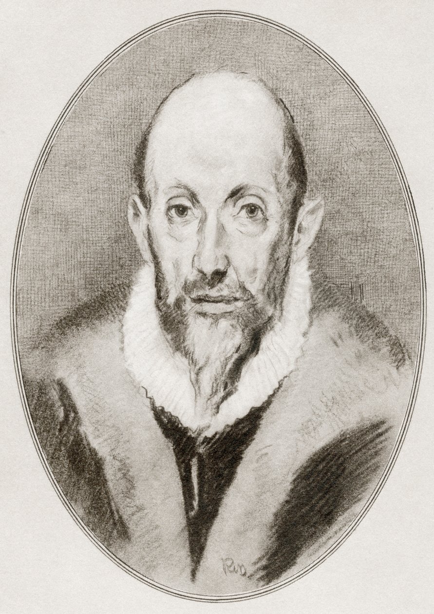 Domenikos Theotokopoulos, El Greco, des Biographies vivantes des grands peintres - Gordon Ross