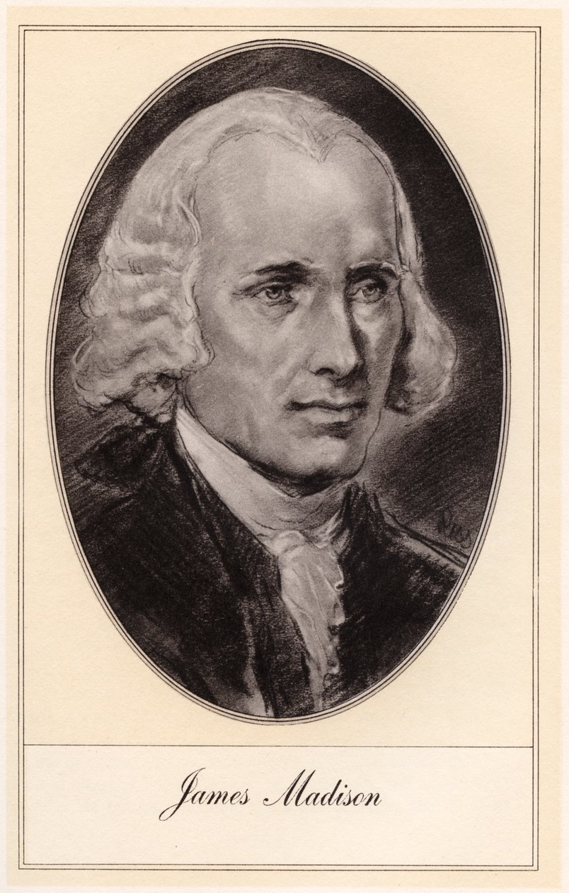 James Madison, quatrième président des États-Unis, début du 20ème siècle - Gordon Ross