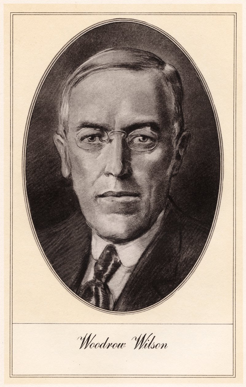 Woodrow Wilson, 28e président des États-Unis - Gordon Ross